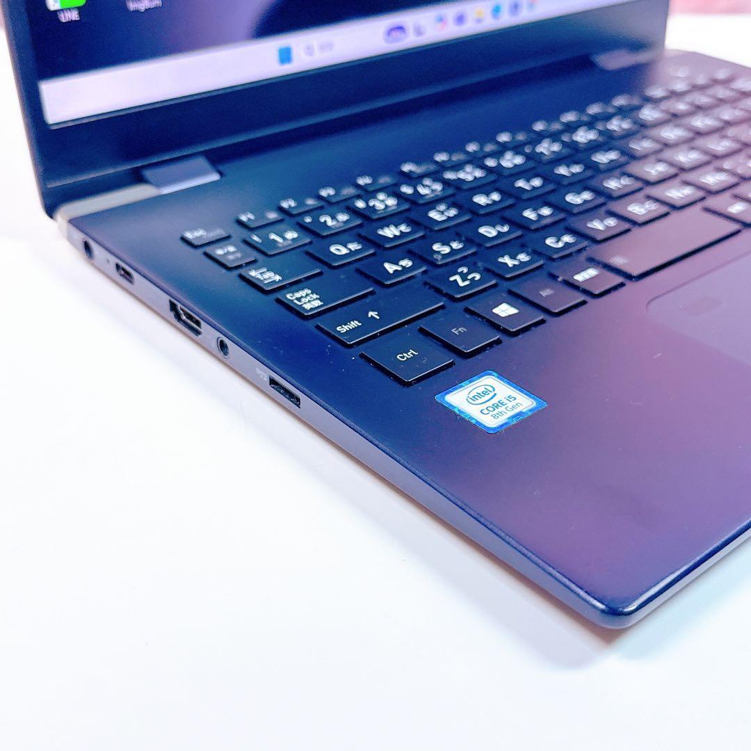 再入荷‼️第8世代i5✨16GB✨windows11ノートパソコン薄型軽量カメラ付