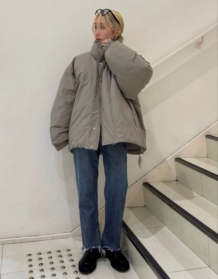 Ungrid ダウンジャケット 中綿モンスターコート　アウター　ダウンコート