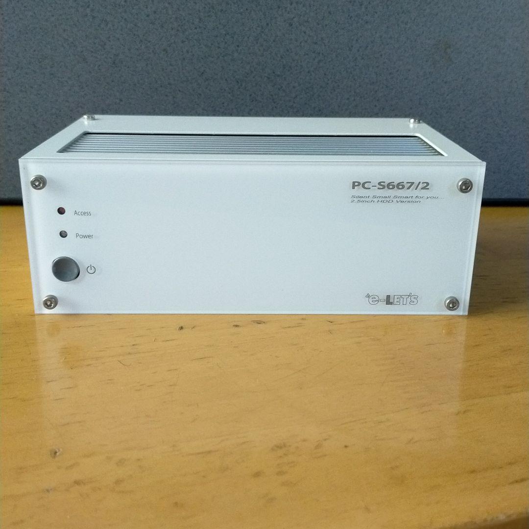 静音省電力PC BeSilent PC-S667/2 HDD+メモリ付
