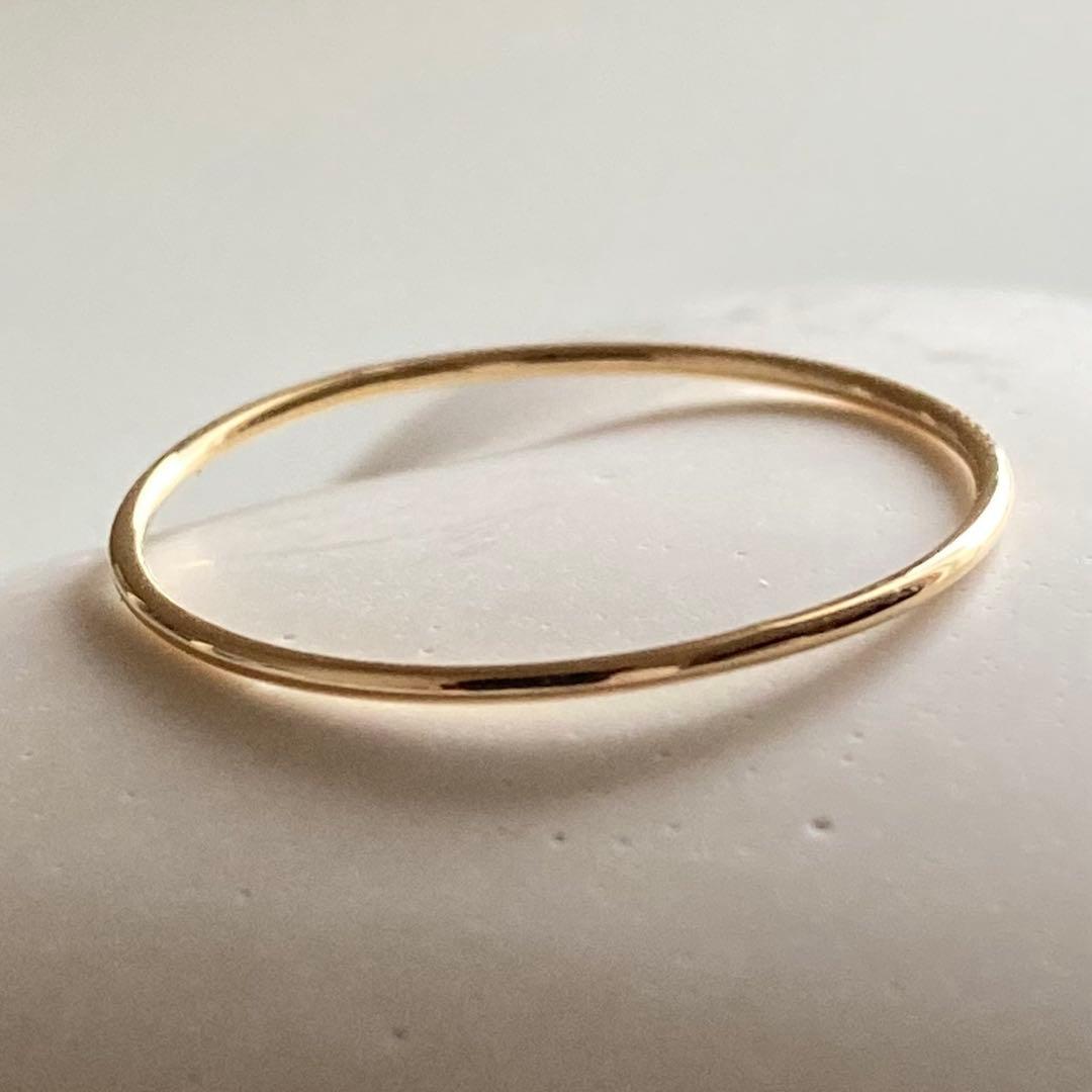 早いもの勝ち！目玉商品！新品 日本製 高品質 18金 K18 リング 9号