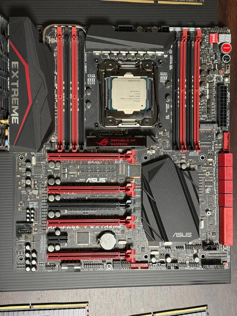 ROG RAMPAGE V EXTREME i7-5820K メモリ16GB