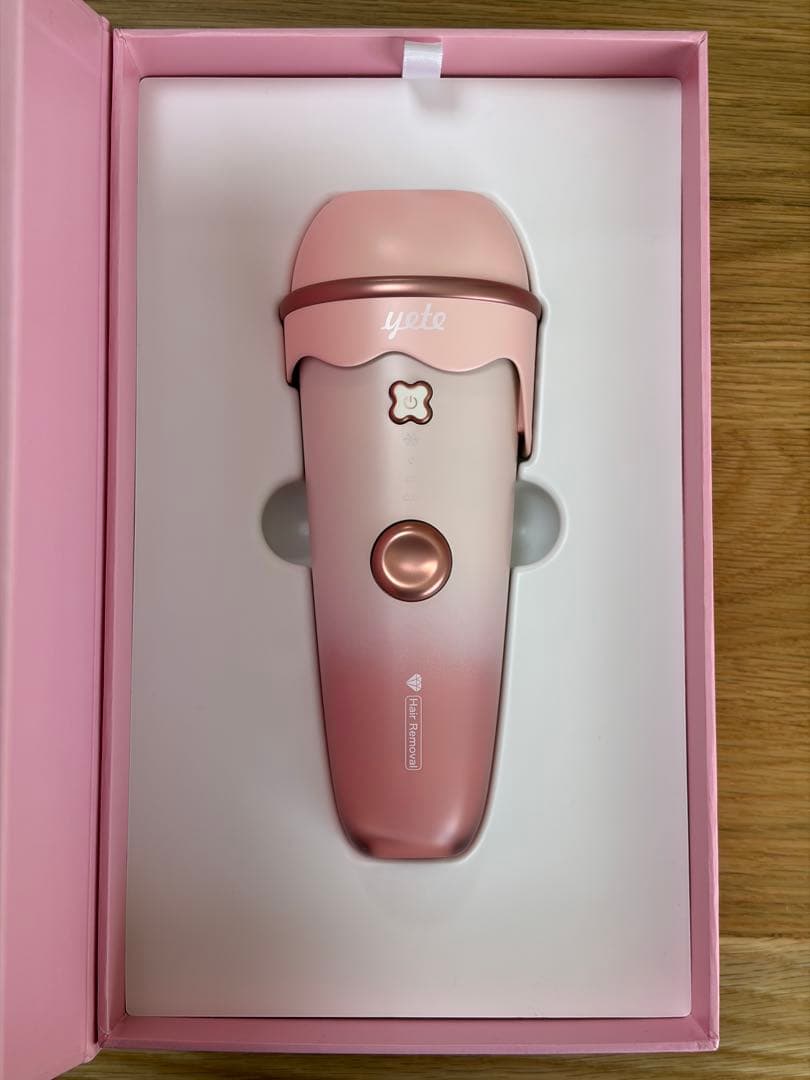 Yete 脱毛器 Beautigo サファイア冷感 アイスクリーム型