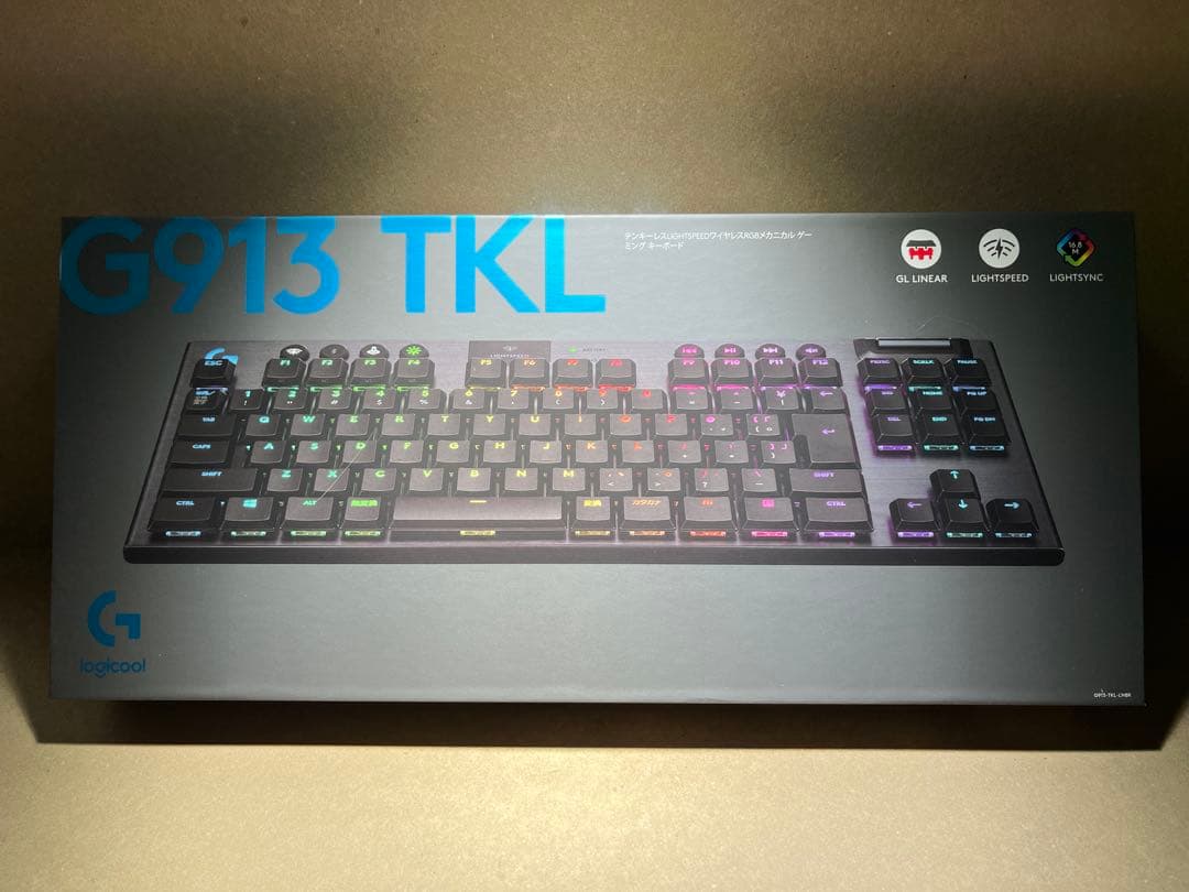 Logicool G913 TKL ワイヤレス　ゲーミングキーボード