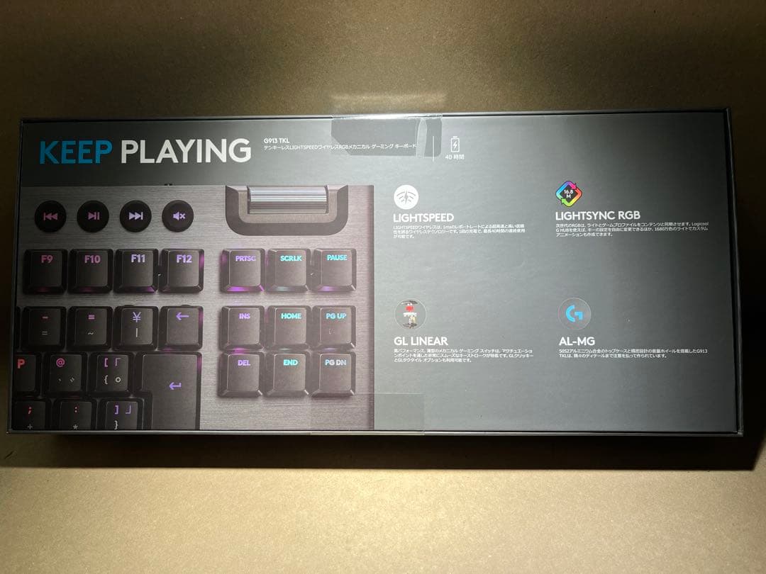 Logicool G913 TKL ワイヤレス　ゲーミングキーボード