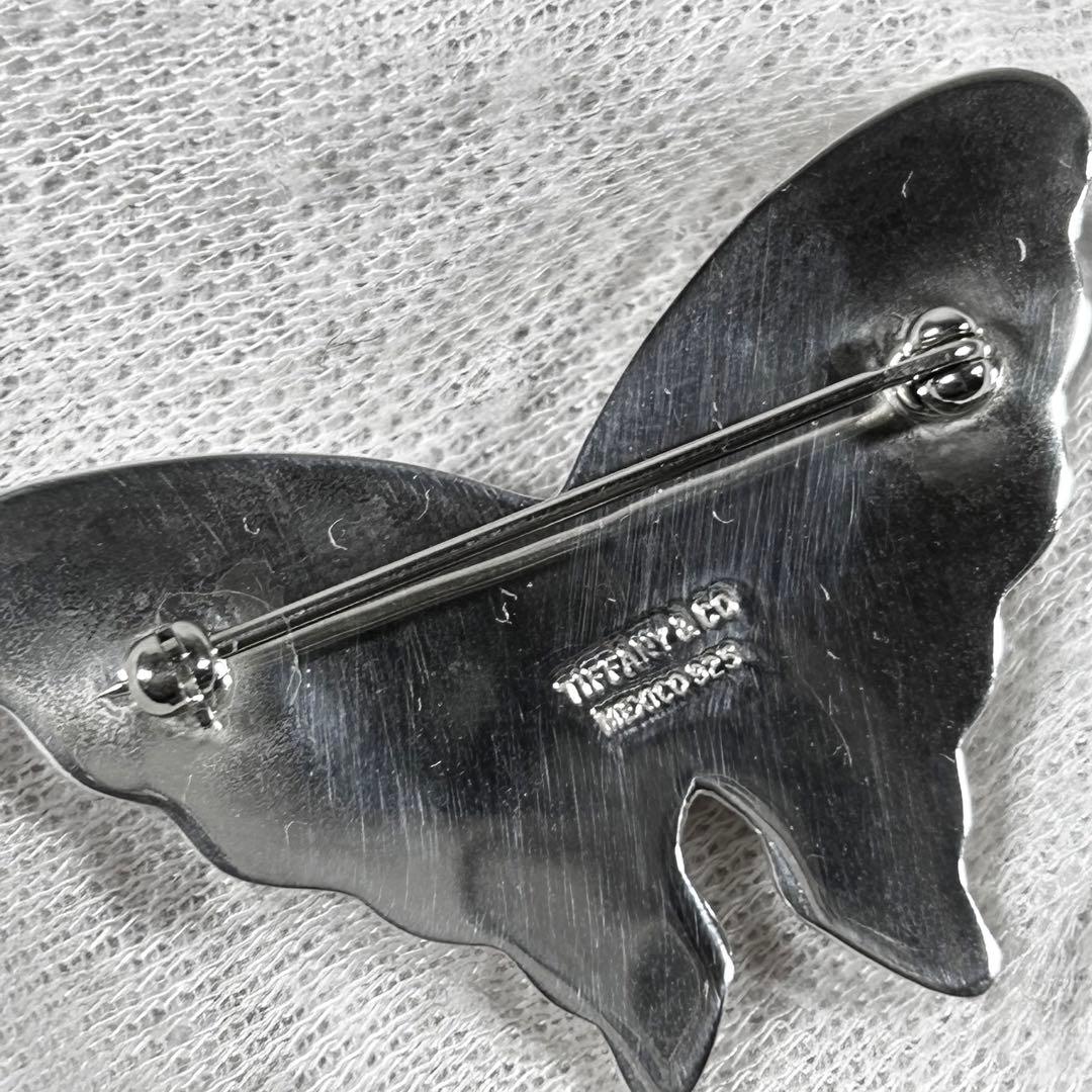 ティファニー ブローチ バタフライ 蝶々 メキシコ シルバー925 ピンバッチ