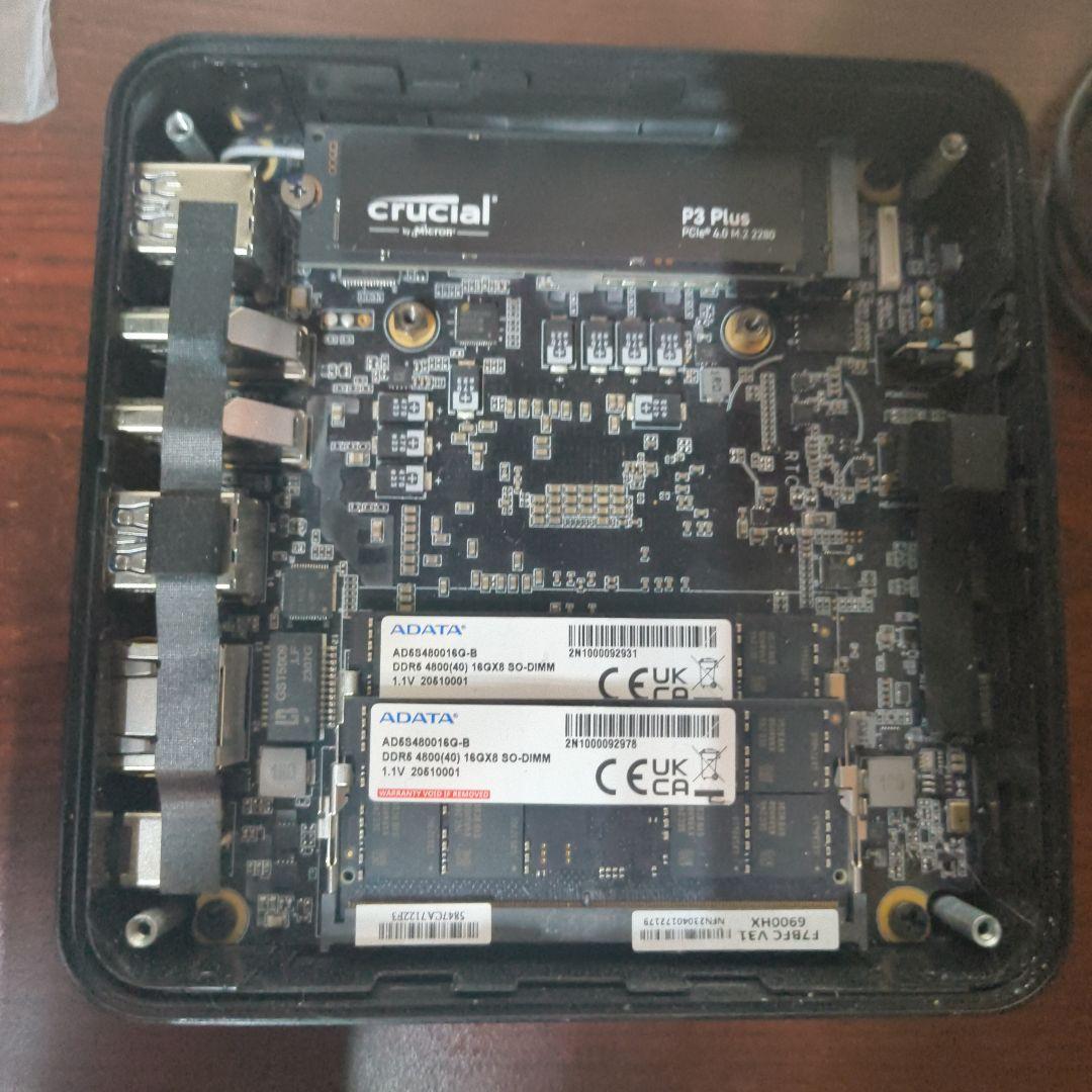 minisforum UM690 ジャンク