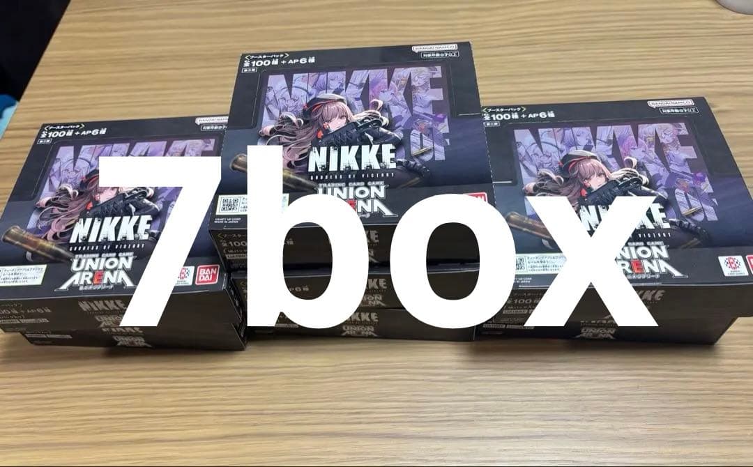 UNION ARENA　ブースターパック 勝利の女神：NIKKE　×7BOX
