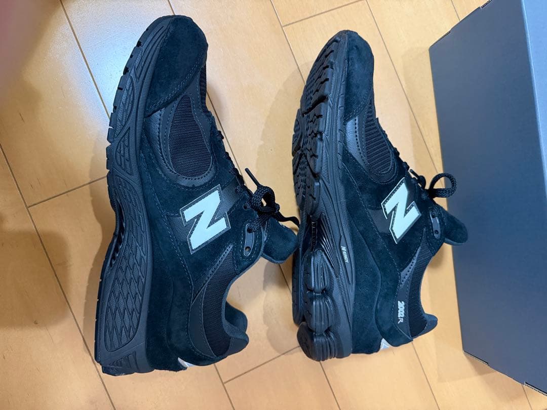 ニューバランスM2002R XXサイズ28cmブラック、ゴアテックス