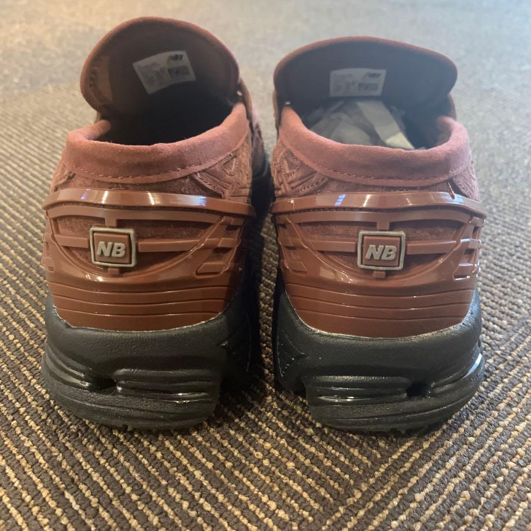 新品級 U1906LNSニューバランス スエード ローファー ブラウン 27cm