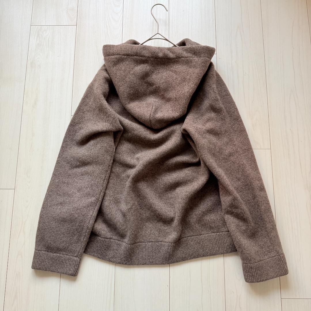 美品・完売品✨ドゥーズィエムクラス　Knitted フーディー　ニット　ブラウン