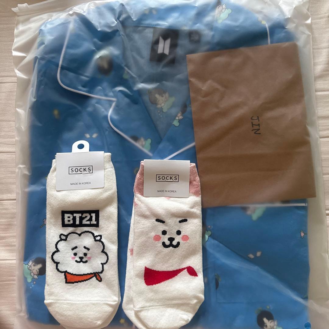 BTS Jinパジャマ&ソックス
