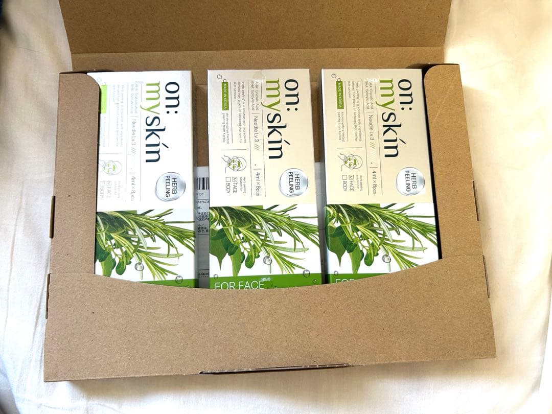 on: my skin ピーリングソリューション