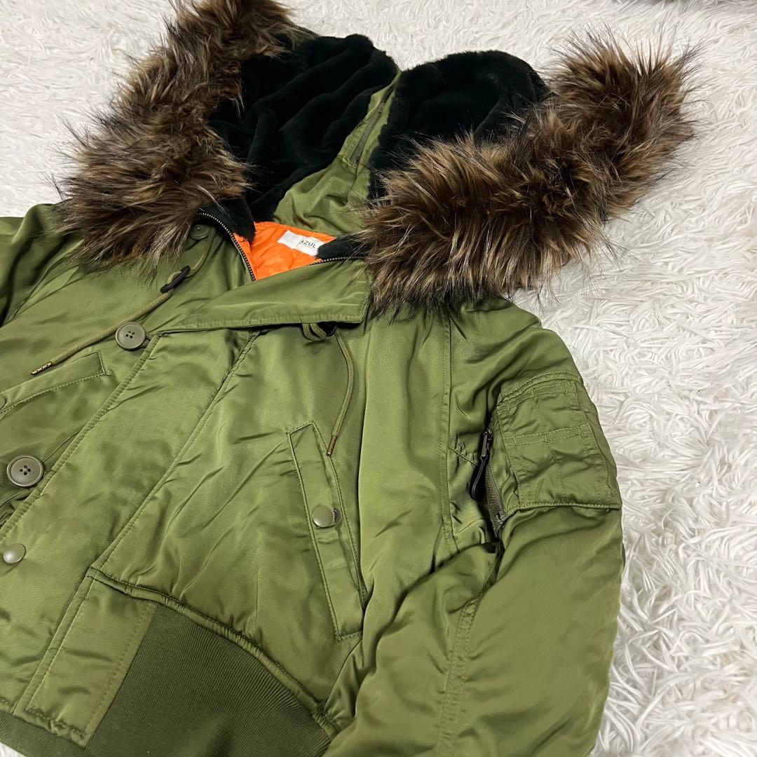 ぬ*ん様 美品❣️moussy N-2B フライトジャケット 短丈 y2k 00