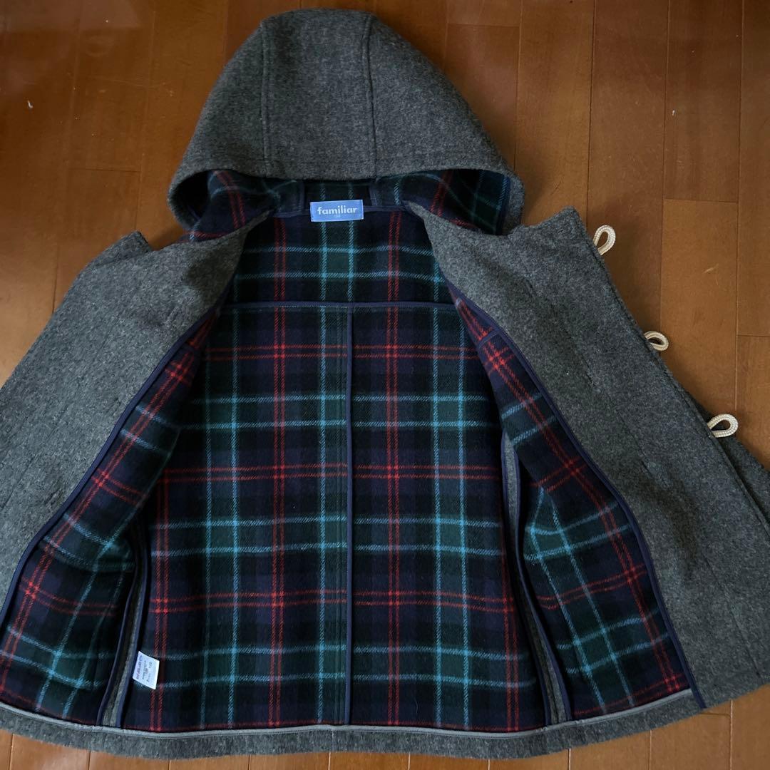 ファミリア　ダッフルコート　120㎝