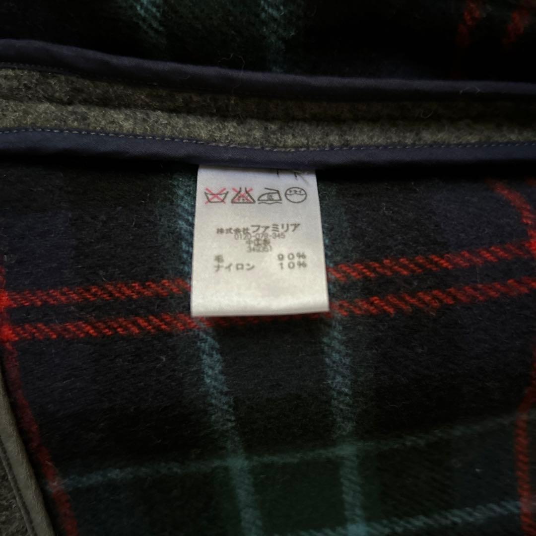 ファミリア　ダッフルコート　120㎝