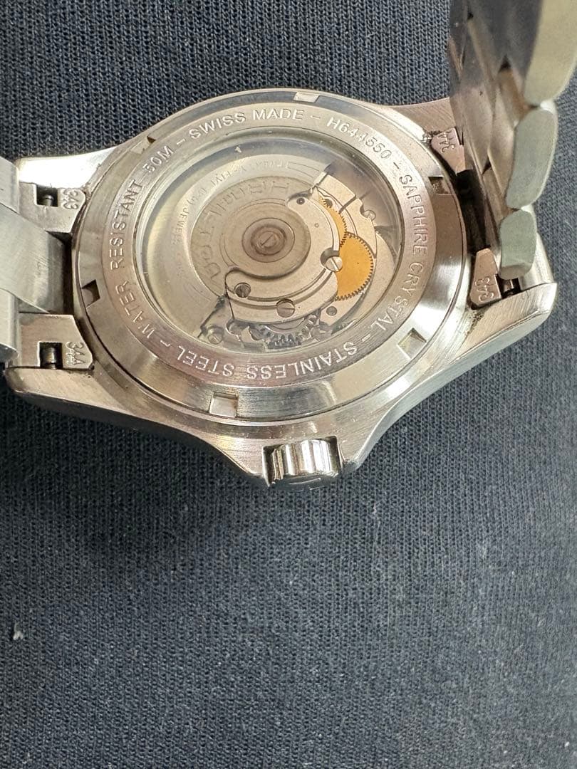 空*人様 HAMILTONカーキキングデイデイト/自動巻腕時計/アナログ/ステン