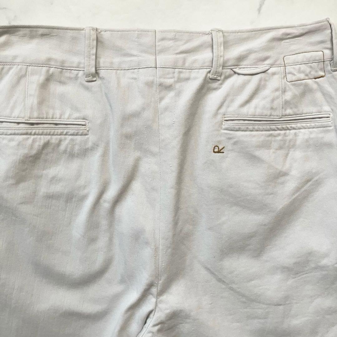 XLサイズ✨ 45R おこめチノのシャルロットパンツ 4 ホワイト