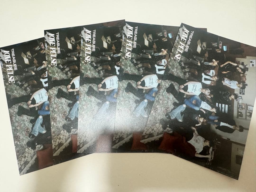 TREASURE LOVE PULSE 未使用シリアル5枚