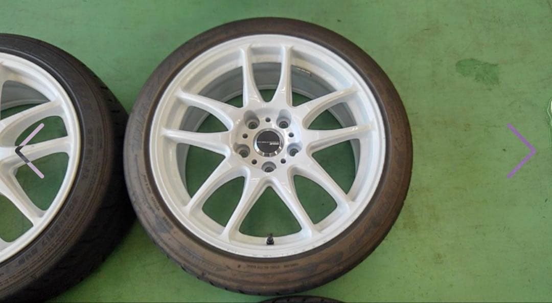 タイヤ・ホイール WORK EMOTION CR kiwami + DUNLOP DIREZZA