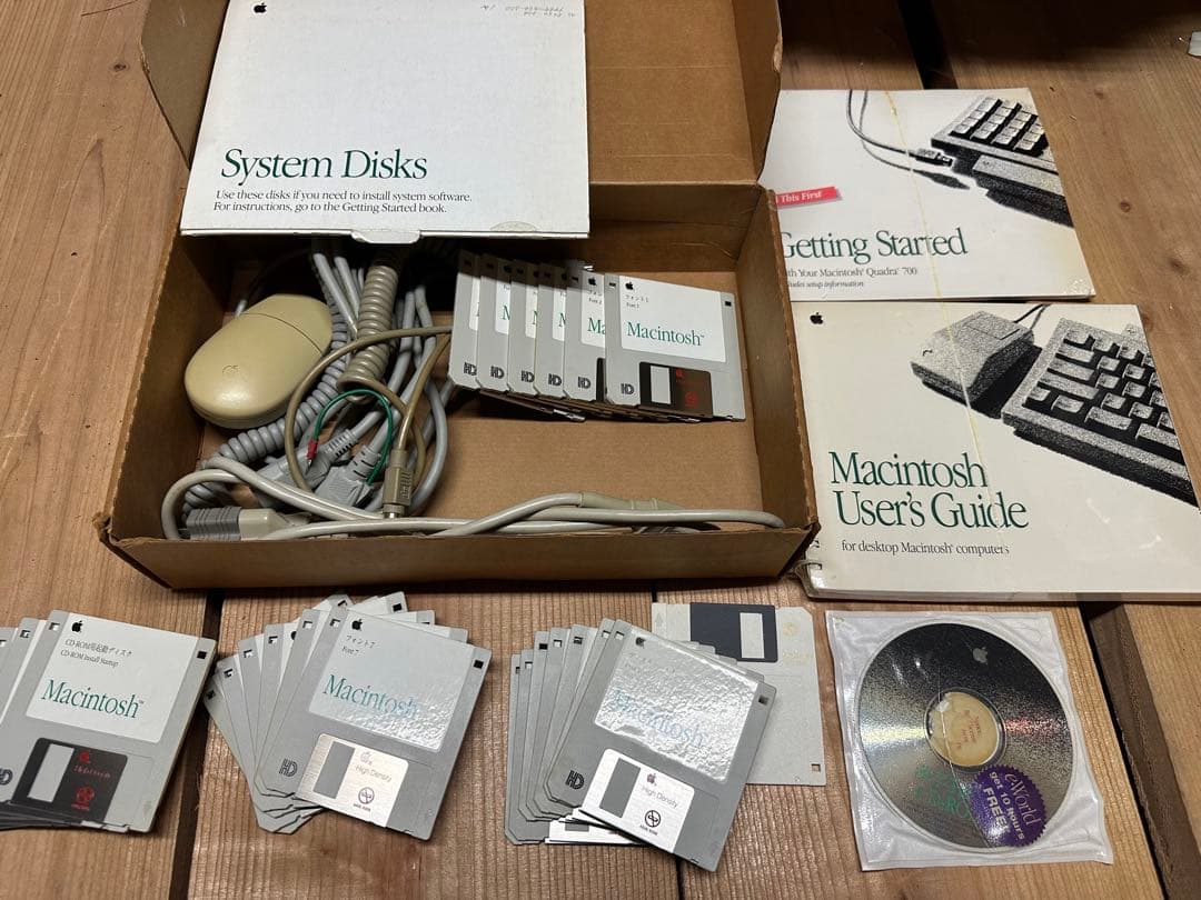 Apple アクセサリーキット フロッピーディスク付き