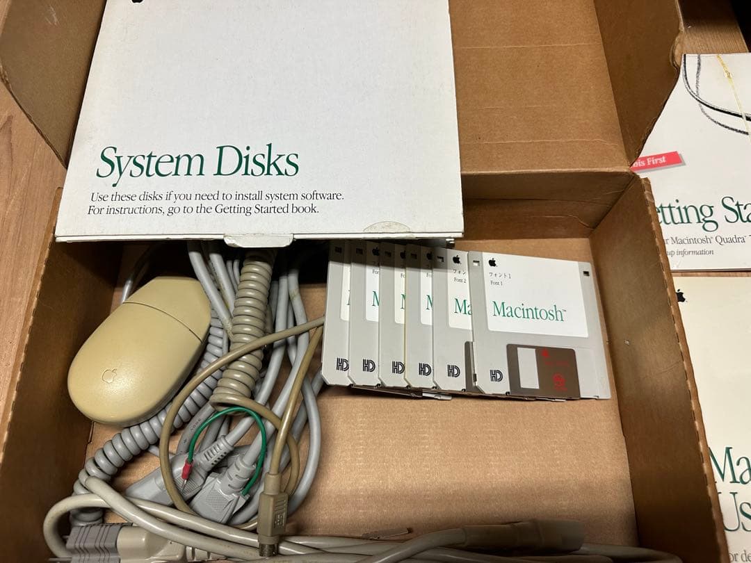 Apple アクセサリーキット フロッピーディスク付き