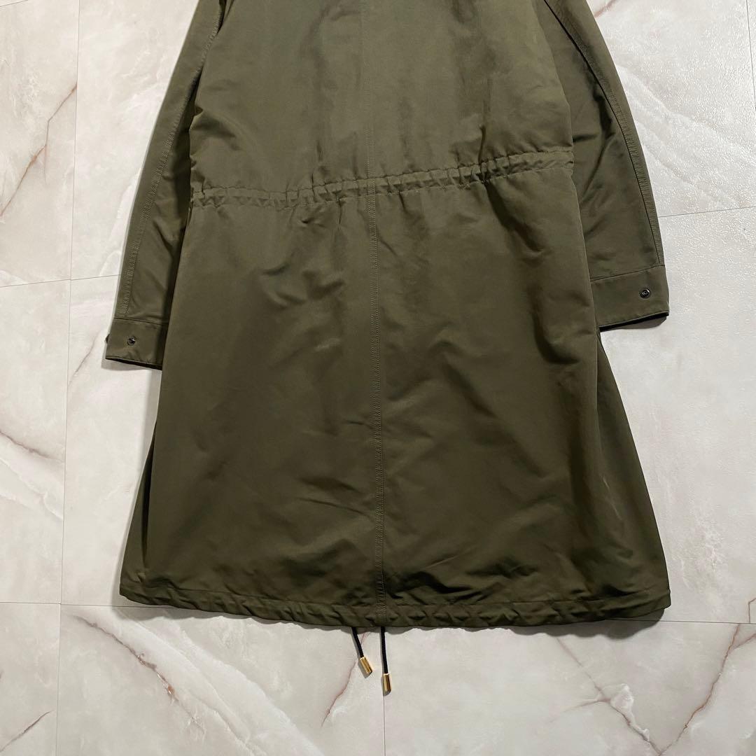 B15094 ザリラクス　UA別注　18aw ザモッズコート　カーキ　38