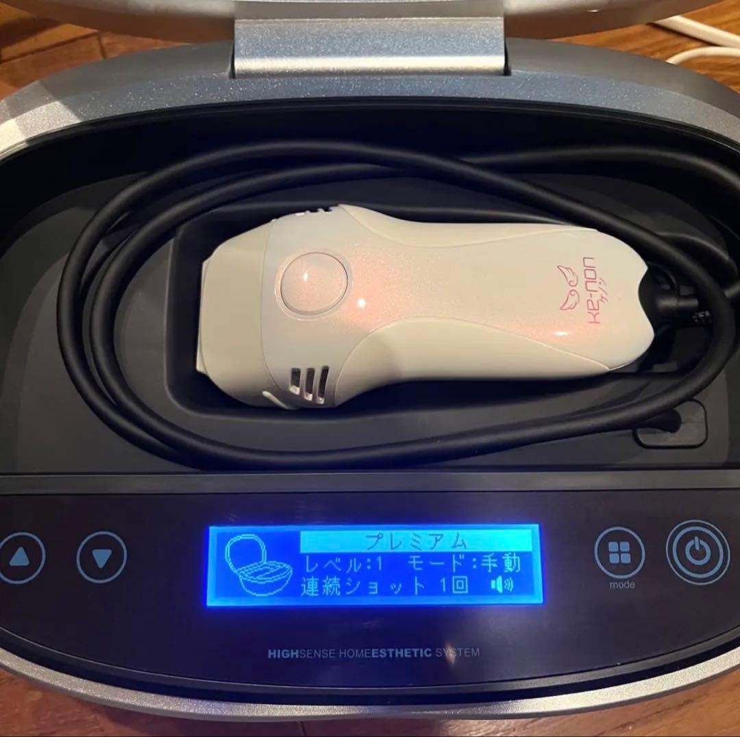 【ke-non】ケノン Ver7.2 フラッシュ式脱毛器 眉毛脱毛器付