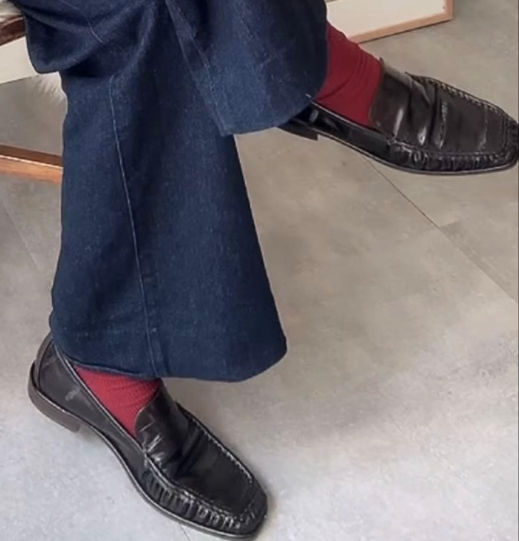 ゆずTodayful/ Squaretoe Gather Loafers