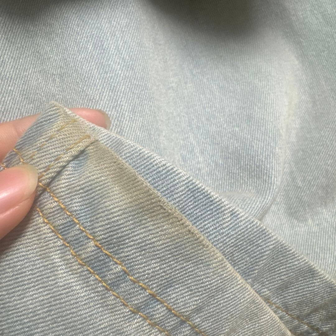 adidasジップデニム26inch