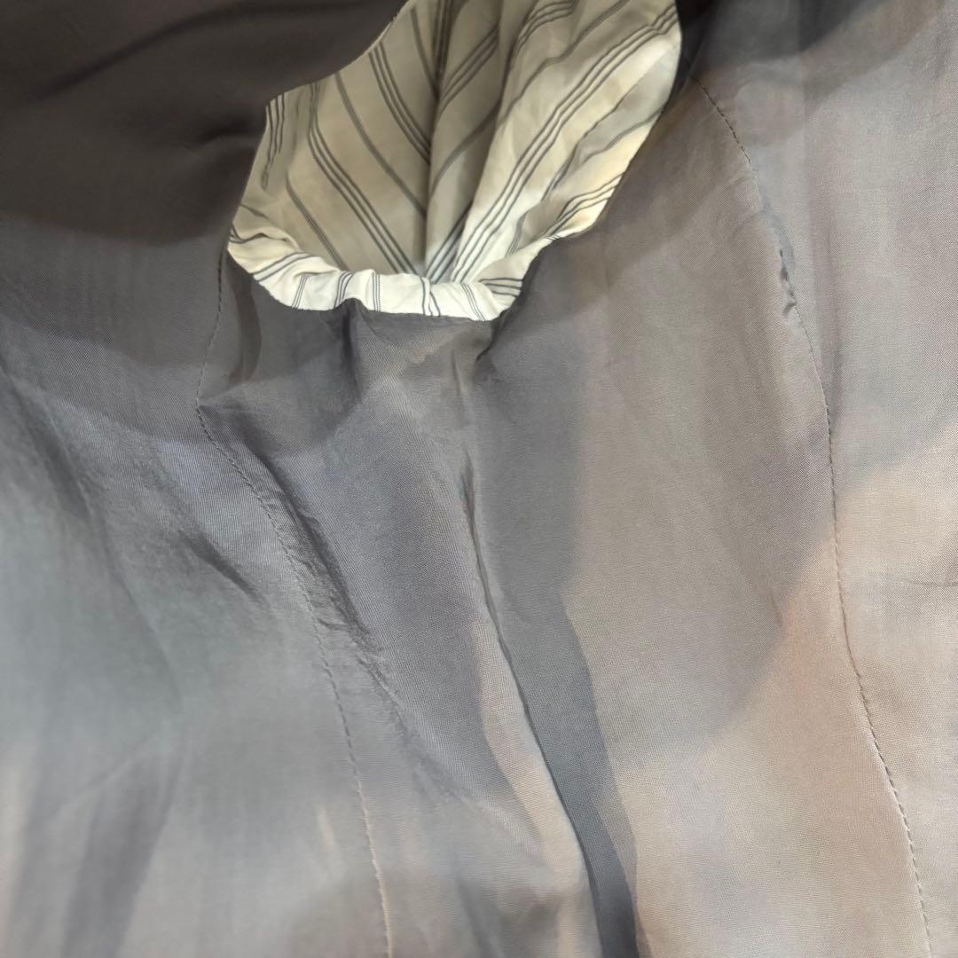 【クリーニング済】theory luxe スーツ　38 グレー　パンツスーツ　M