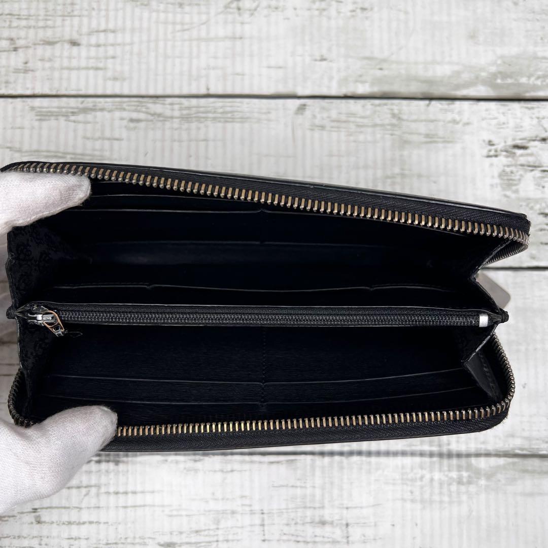 dunhill ダンヒル レザー ラウンドファスナー 長財布