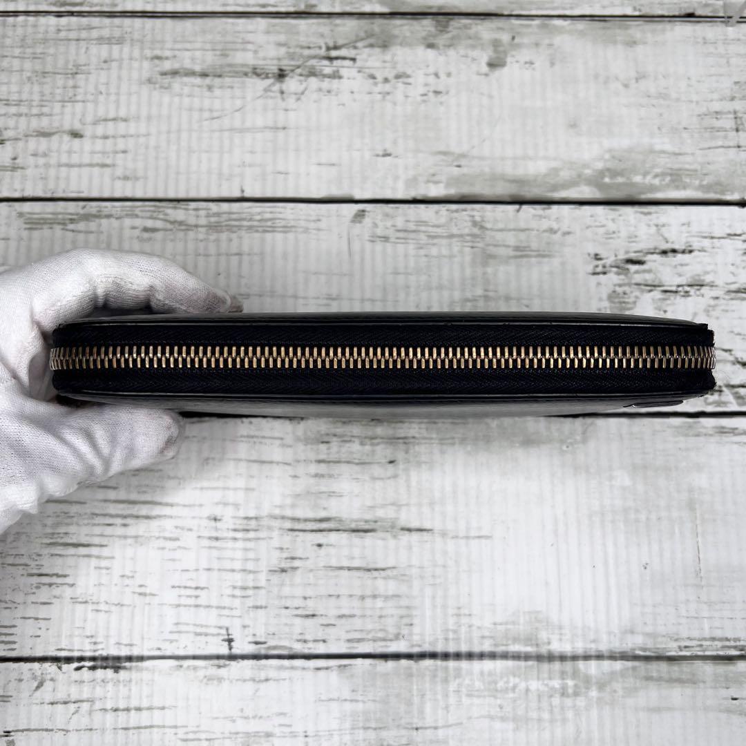 dunhill ダンヒル レザー ラウンドファスナー 長財布