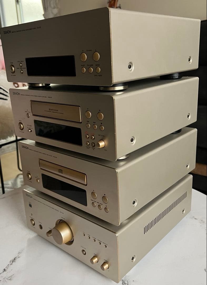 ★動作品★DENON F07シリーズ AMP.CD.TUNER＋リモコン