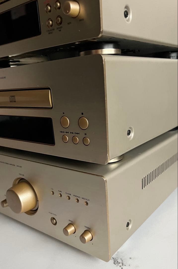 ★動作品★DENON F07シリーズ AMP.CD.TUNER＋リモコン