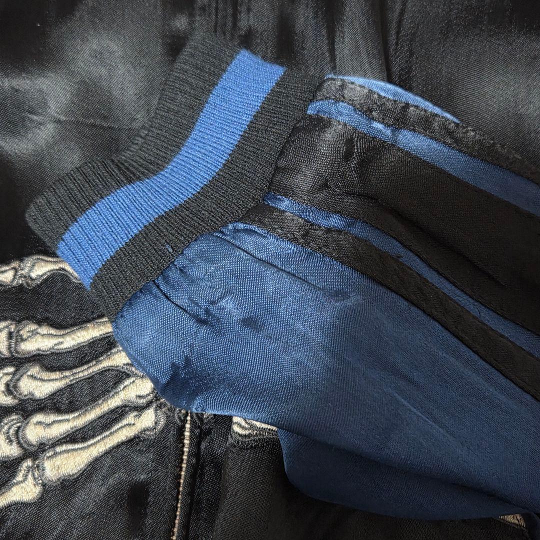 抱き着き髑髏 スカジャン リバーシブル　花旅楽団　M ヒプマイ 浅沼晋太郎