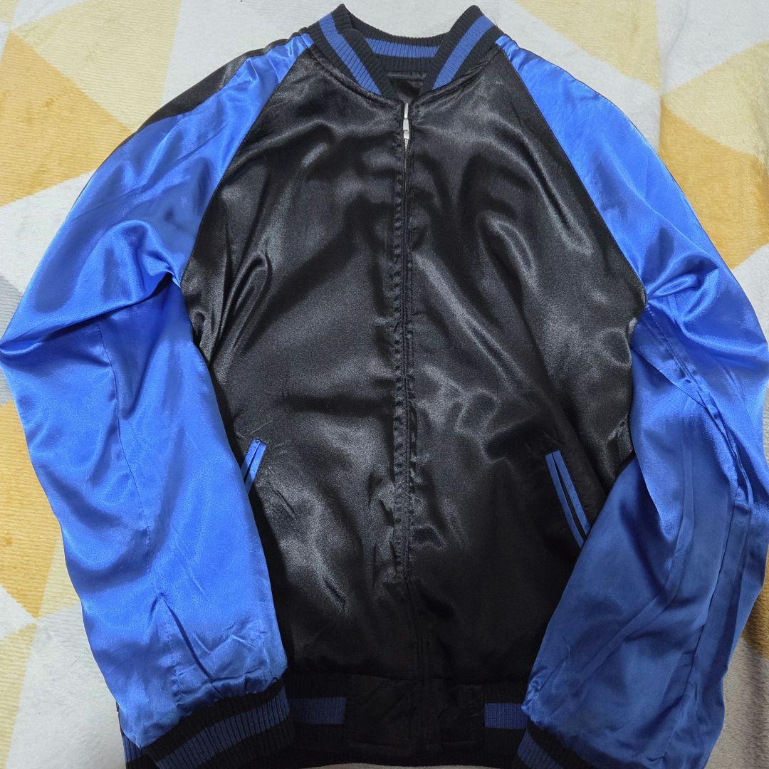 抱き着き髑髏 スカジャン リバーシブル　花旅楽団　M ヒプマイ 浅沼晋太郎