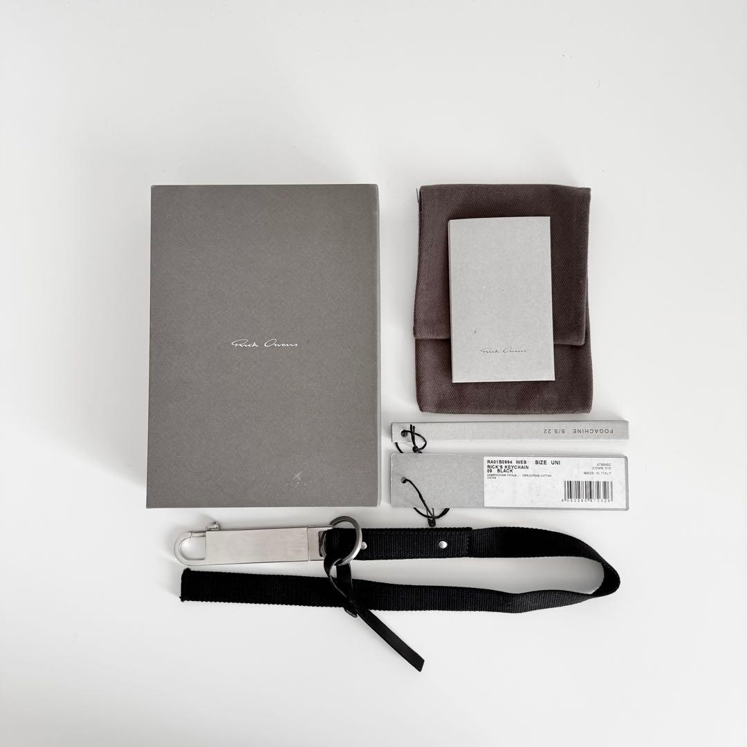 新品　Rick Owens　RICK‘S ロブスタークラスキーチェーン　コットン