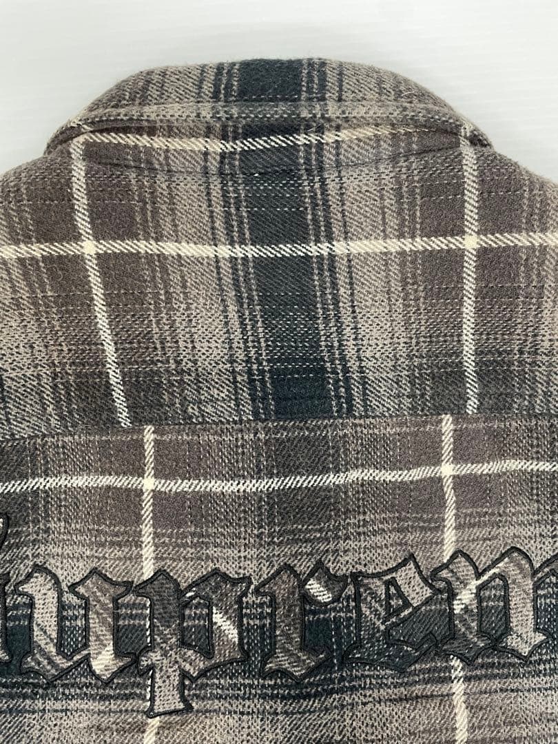 knmen127-0724 Supreme 22AW チェックシャツ