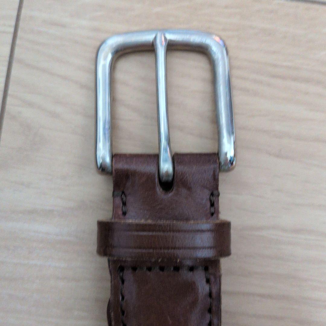 ホワイトハウスコックス WHC メッシュベルト サイズ：32/75 ブラウン