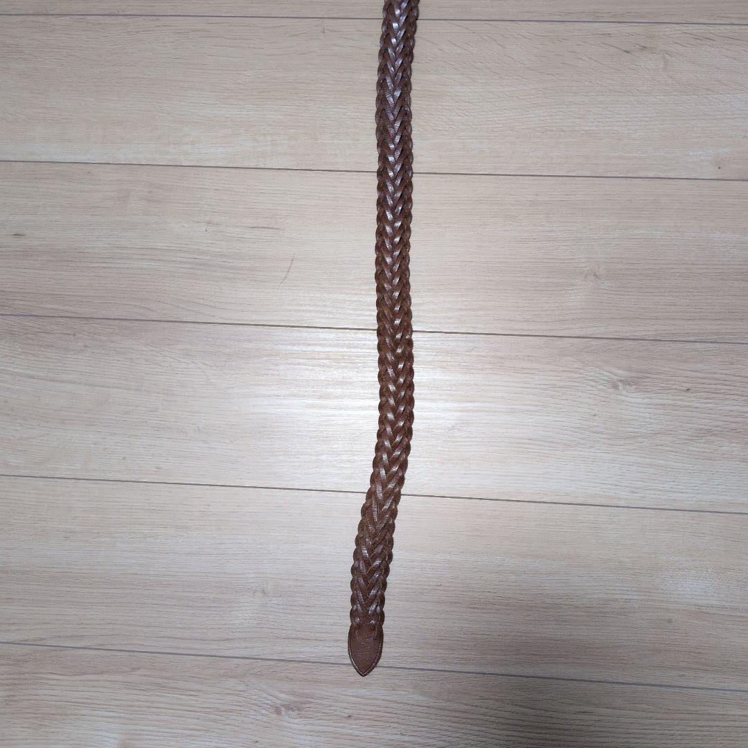 ホワイトハウスコックス WHC メッシュベルト サイズ：32/75 ブラウン