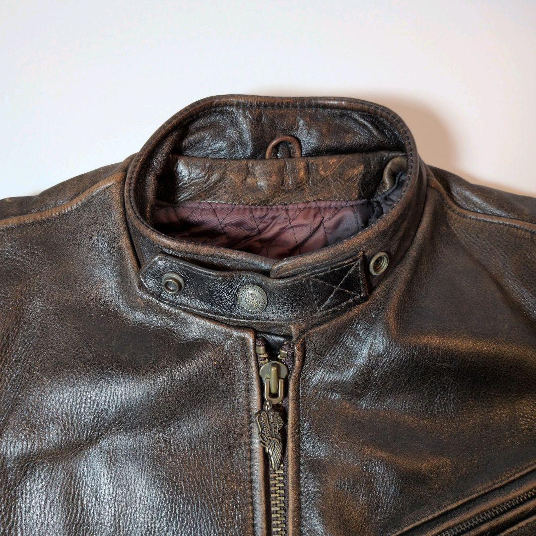 【激渋】Harley-Davidson レザージャケット ライダース 本革