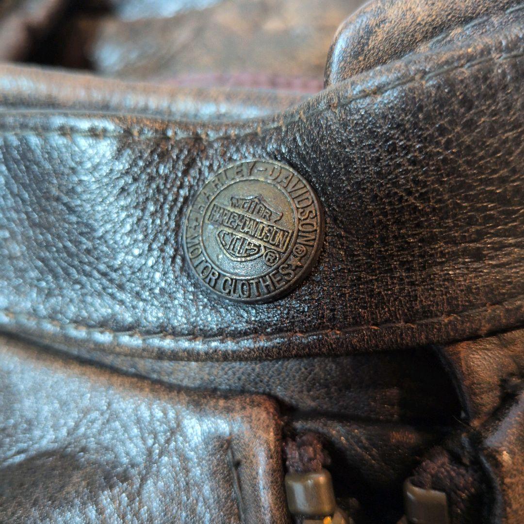 【激渋】Harley-Davidson レザージャケット ライダース 本革