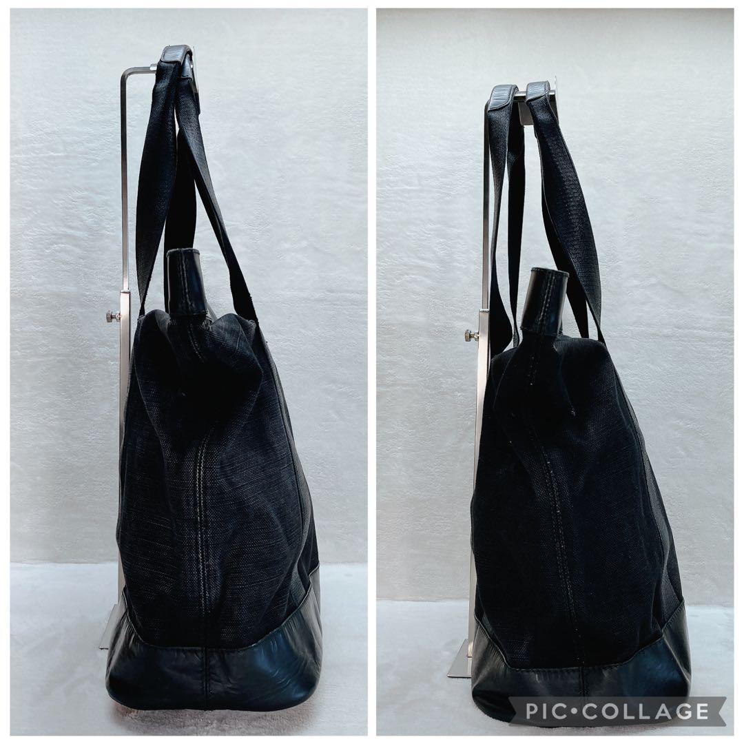 ✨良品✨BALENCIAGA バレンシアガ ネイビートート ラージ ブラック