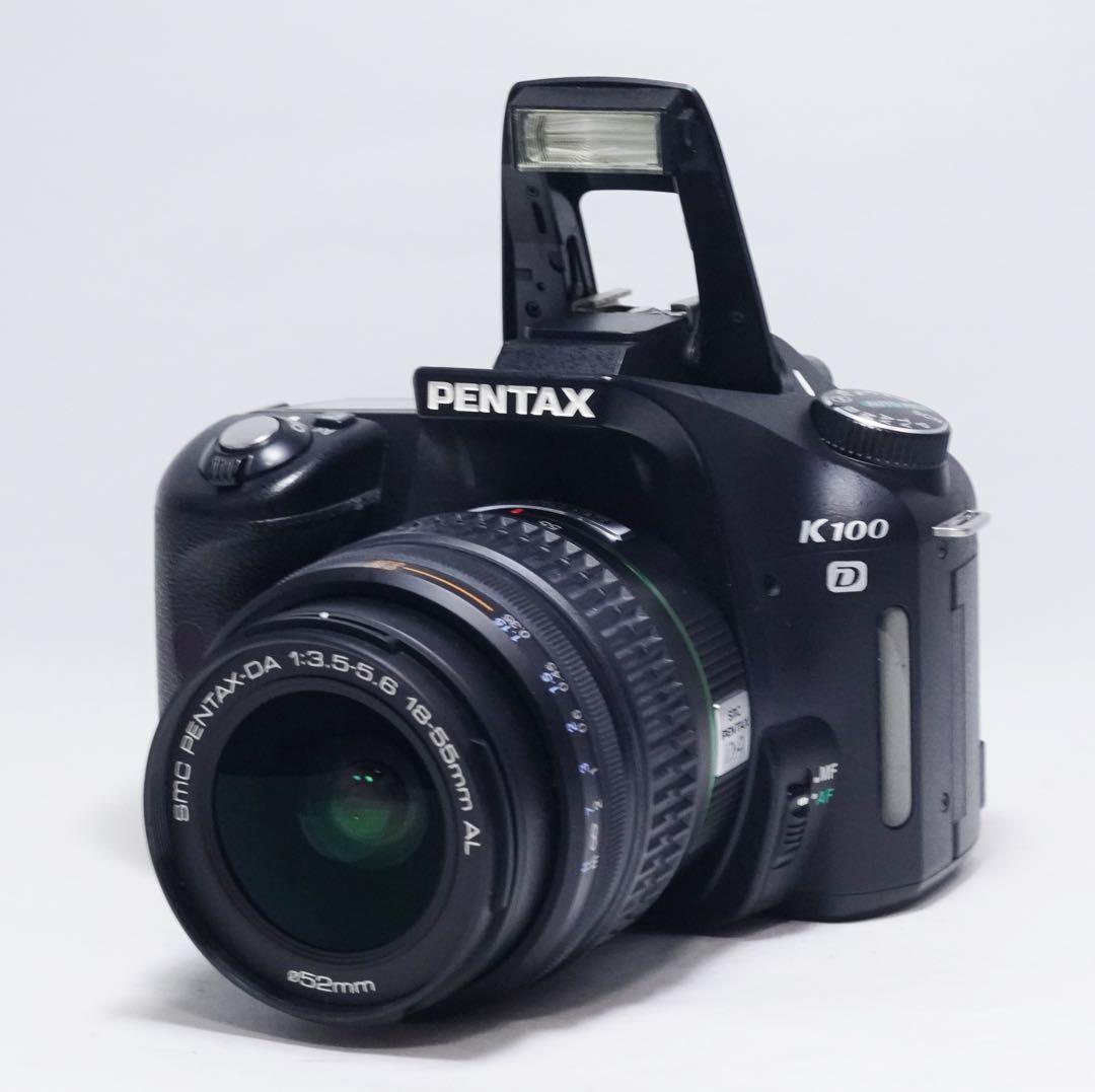 動作確認済 極美品 PENTAX K100D 18-55mm レンズセット