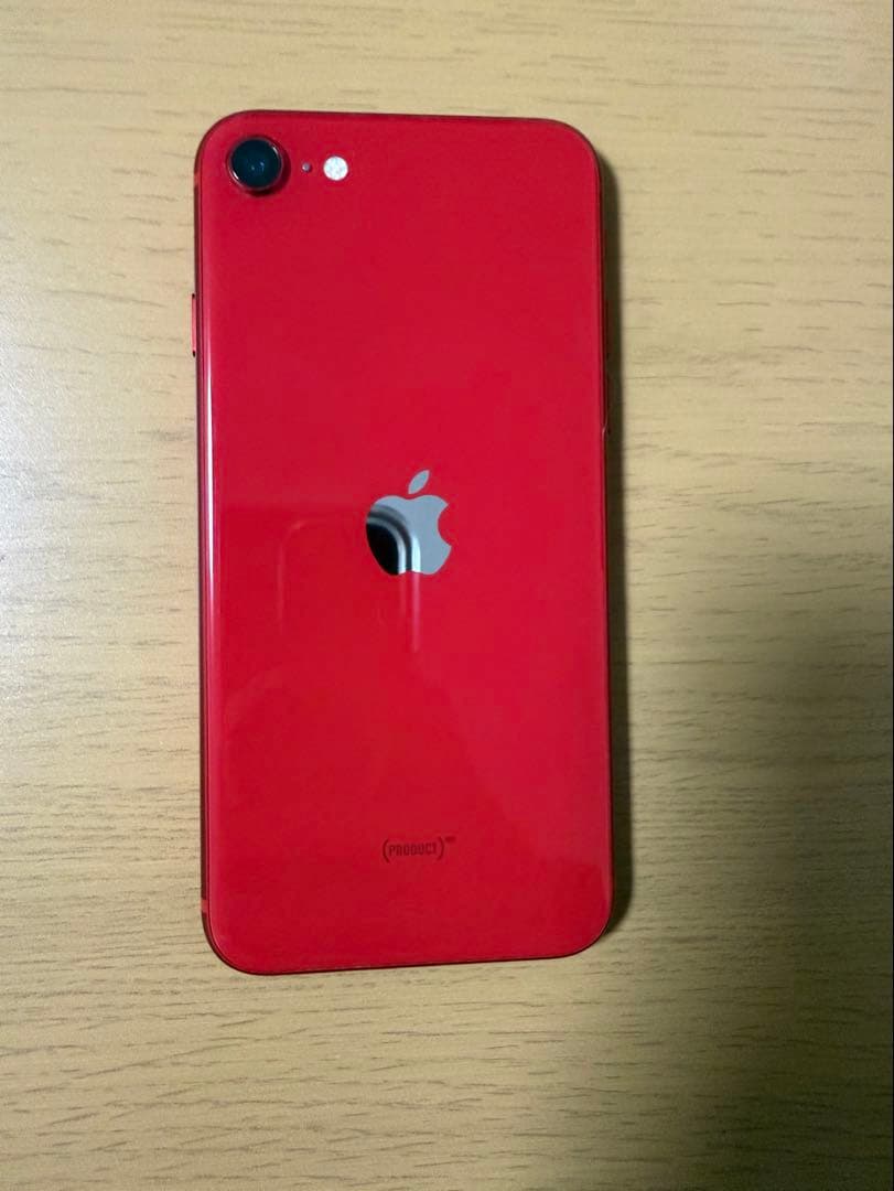 iPhone SE (第2世代) 赤　レッド　64GB simフリー　箱付き