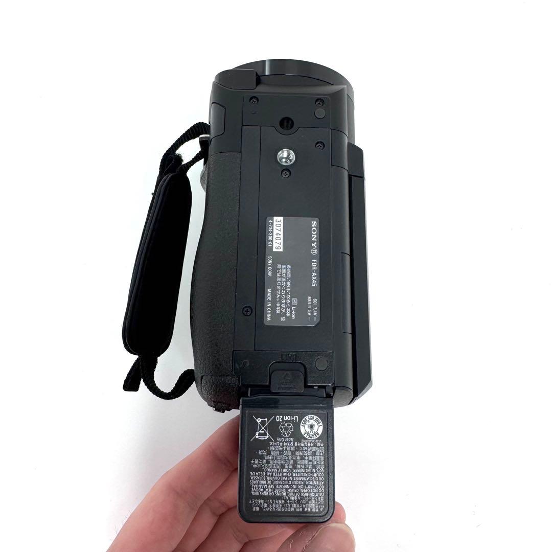 SONY FDR-AX45 ブラック デジタルビデオカメラ 【中古】