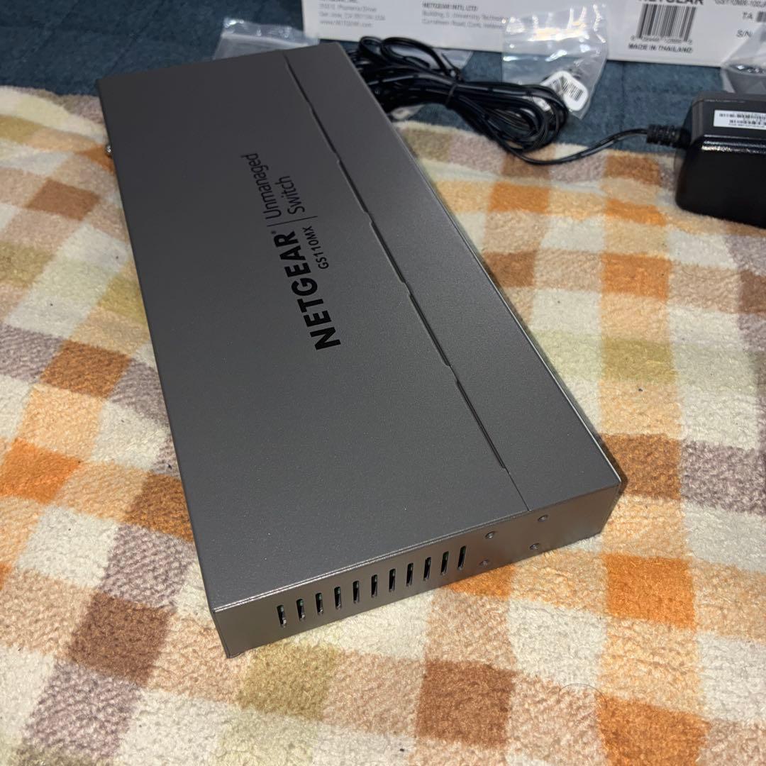 NETGEAR GS110MX 8ポート スイッチングハブ