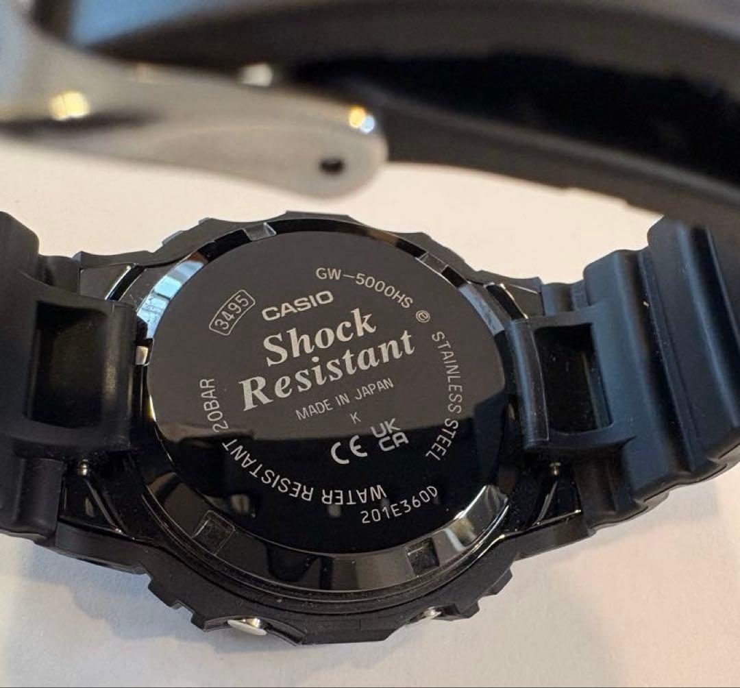 【超美品】G-SHOCK GW-5000HS-1JF