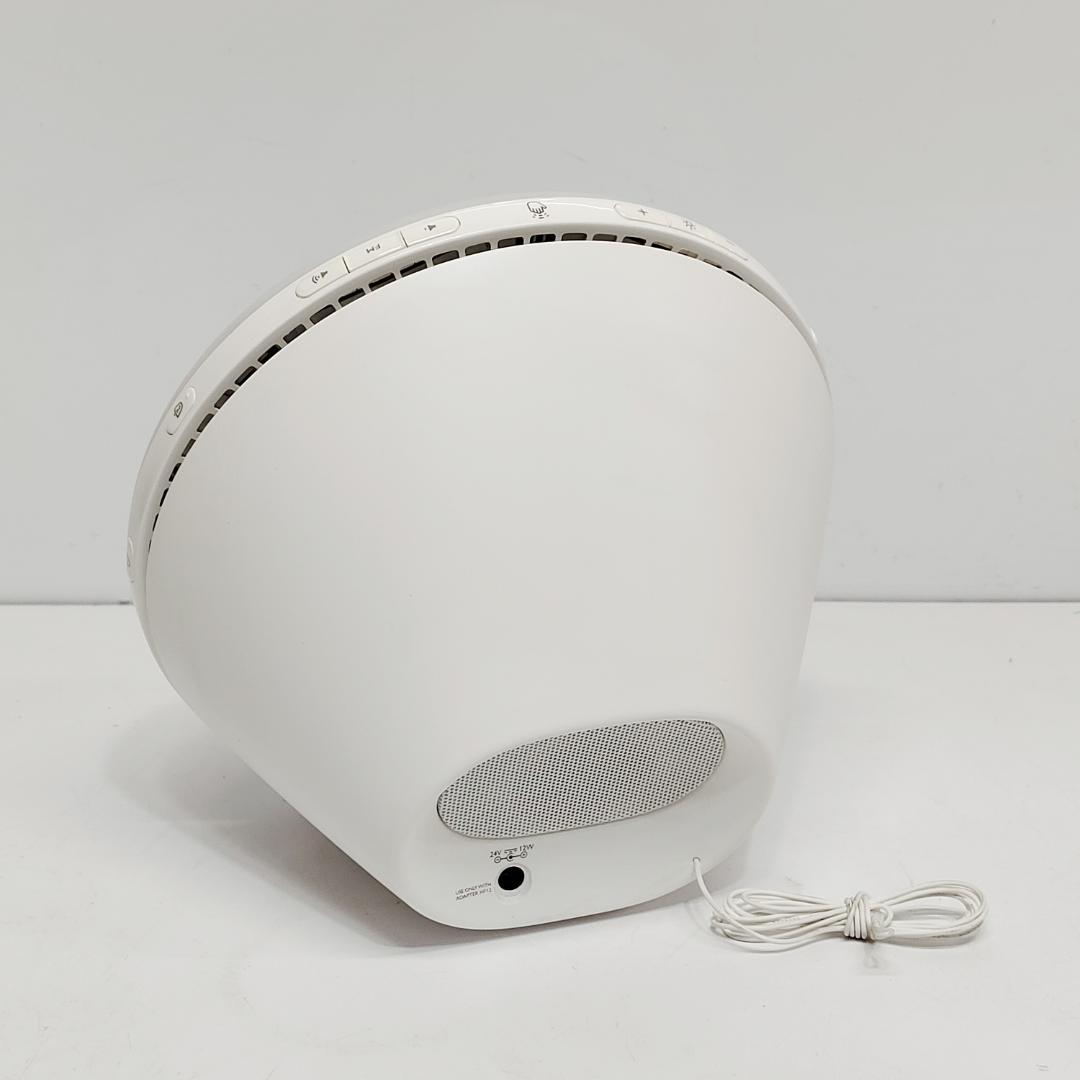 動作品 PHILIPS 目覚まし時計 HF3519 ライト 21年製 ｍ1426