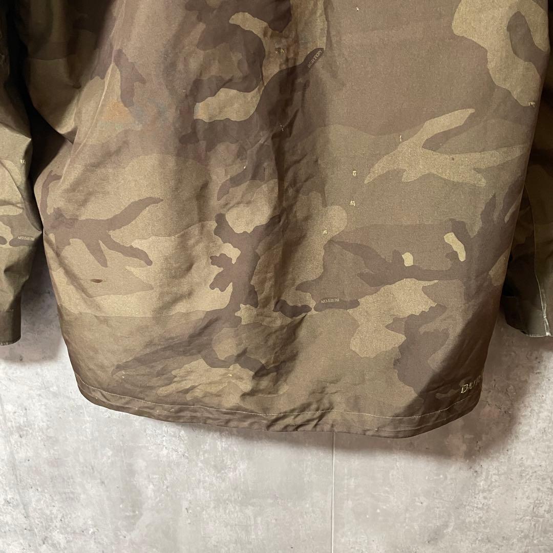 BurtonバートンスキーウェアスノーボードジャケットパーカーGORETEX迷彩